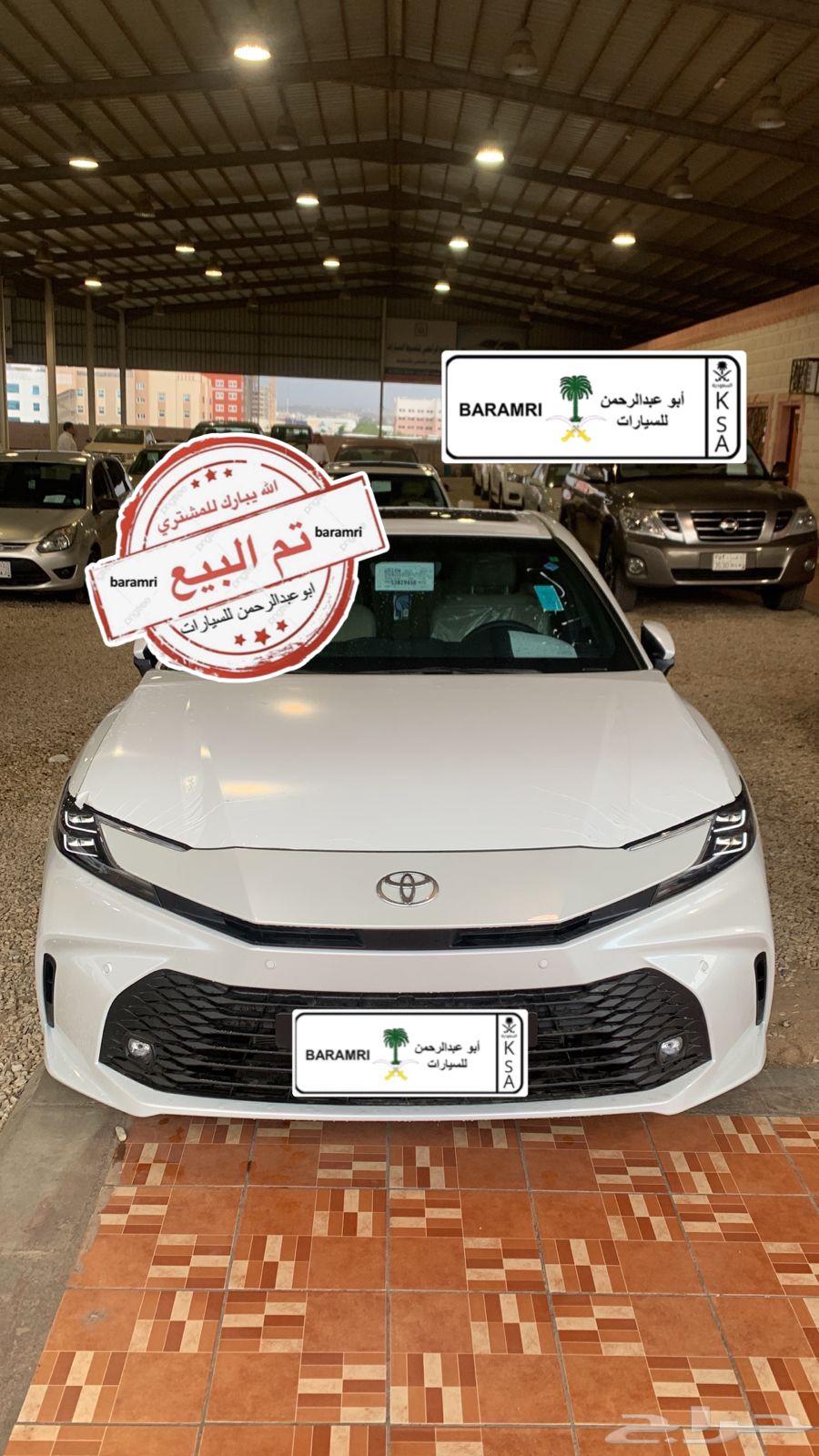 كامري 2025 بنزين LE سعودي64391976413569110