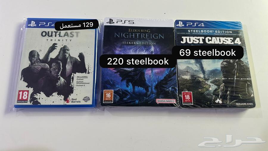 للبيع اشرطة العاب سوني 3 - 4 - 5 الاحساء64245809337219112