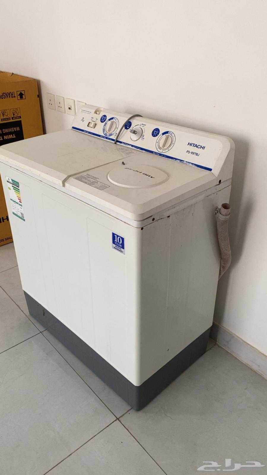 غسالة ملابس حوضين هيتاشي64263536032257111