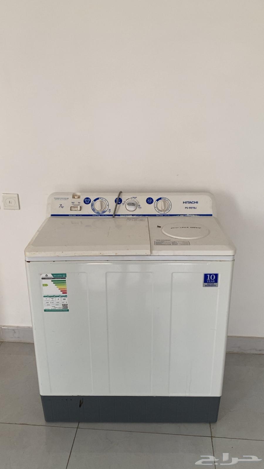 غسالة ملابس حوضين هيتاشي64263536032257110