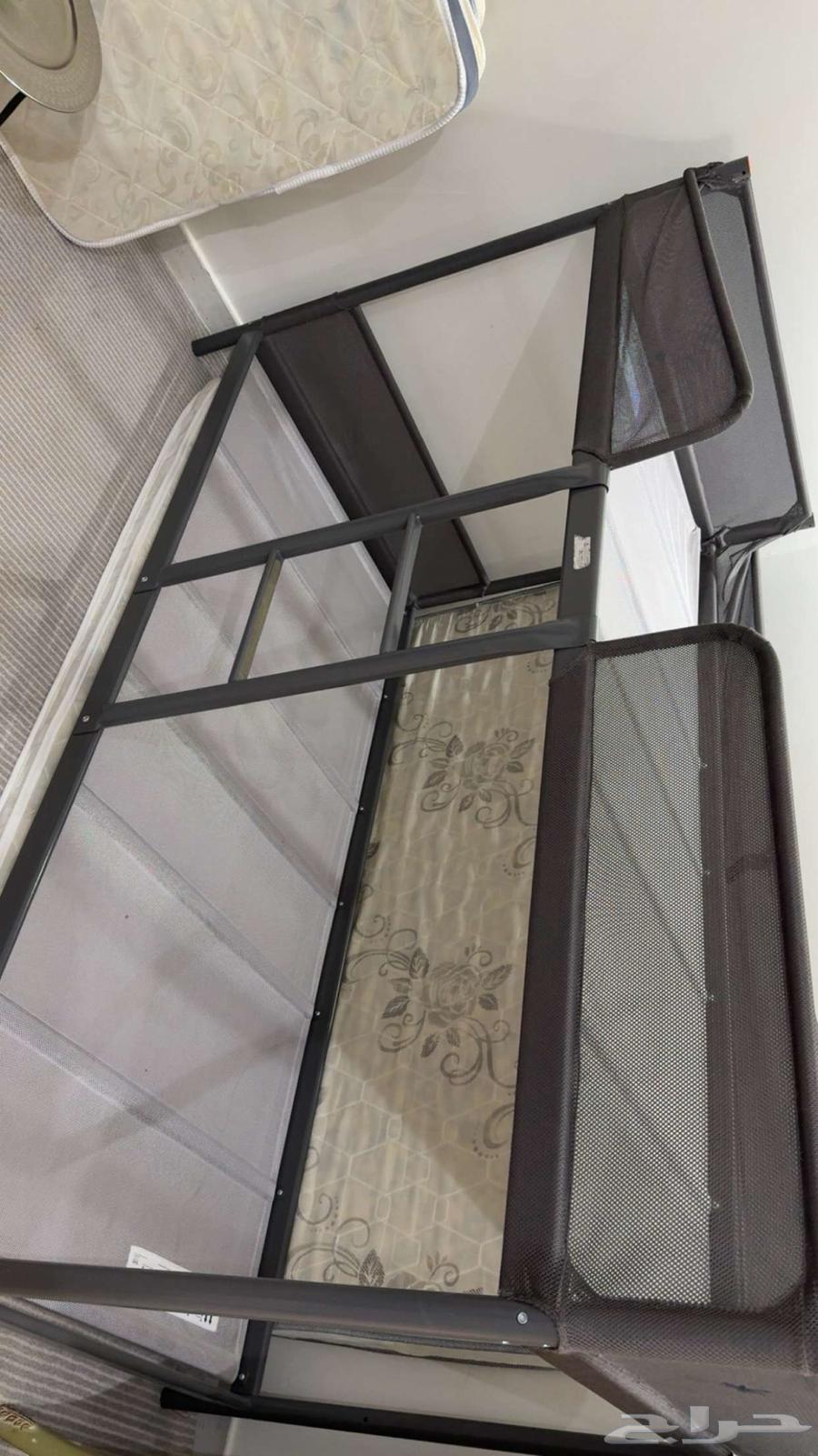 IKEA DURIN bed in good condition with only a slight crack above the right side64271956375937110