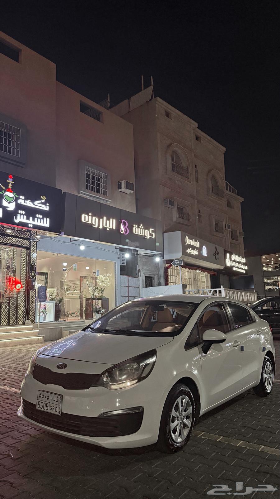 كيا ريو 2017 ممشاها 150 الف فيها رش في الصدام الامامي فقط64426294875395111
