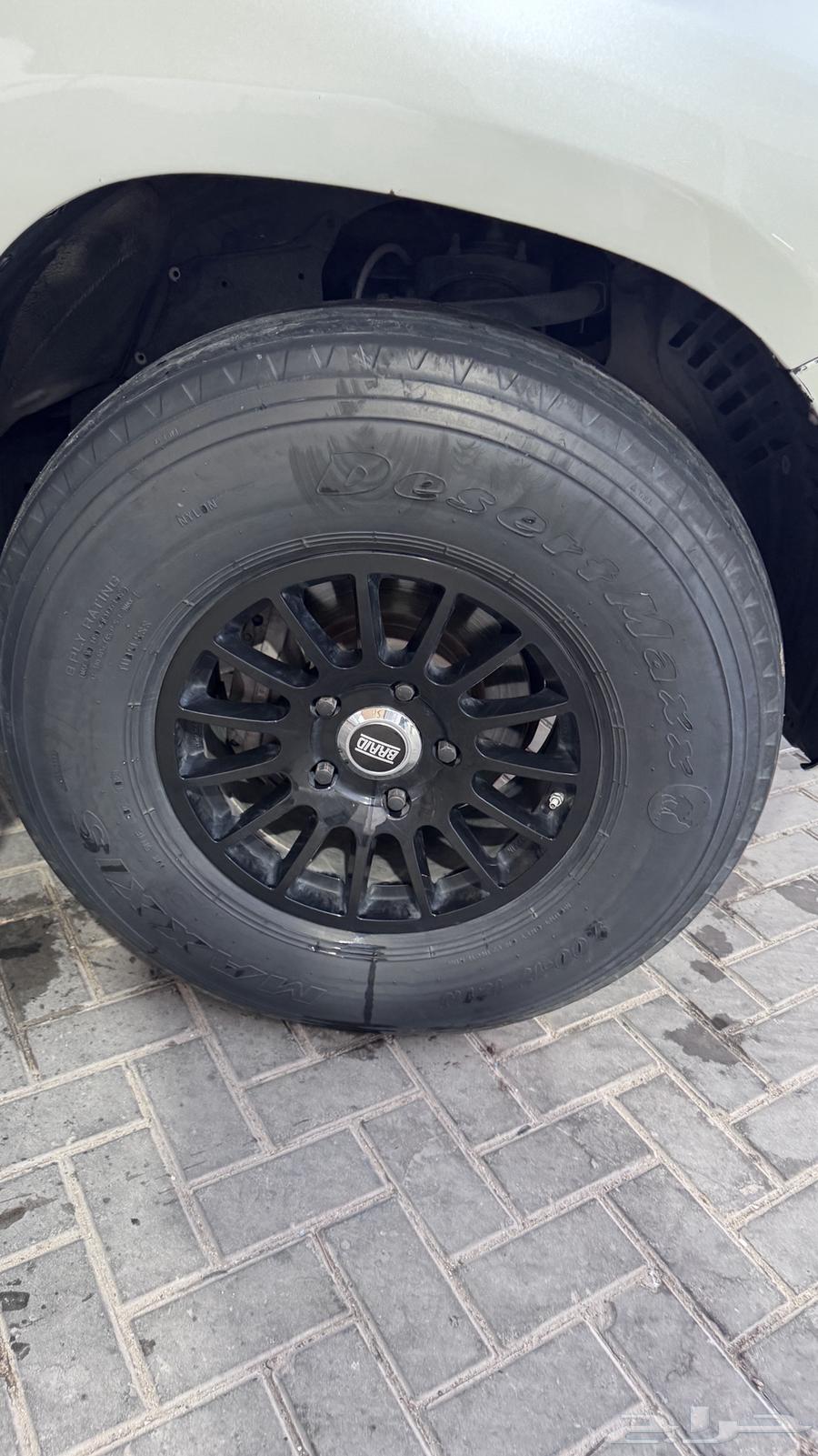 كفرات بوالين 17مع جنوط برايد صناعة سعودية64422708607362110