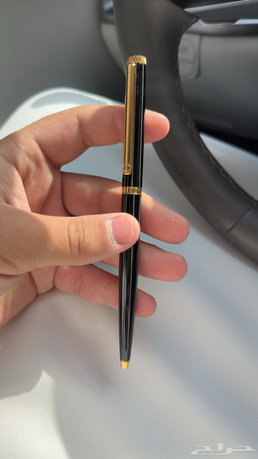 قلم dunhill اسود كاربون فايبر اصلي64257234462339112