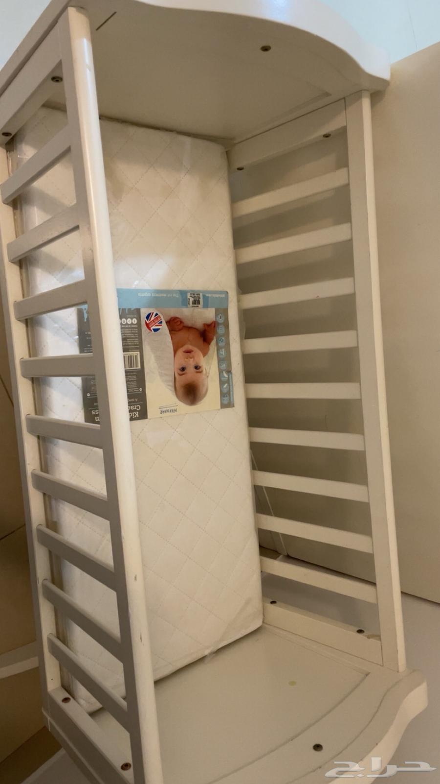 سريير اطفال من سنتربوينت لون ابيض64263733512449110