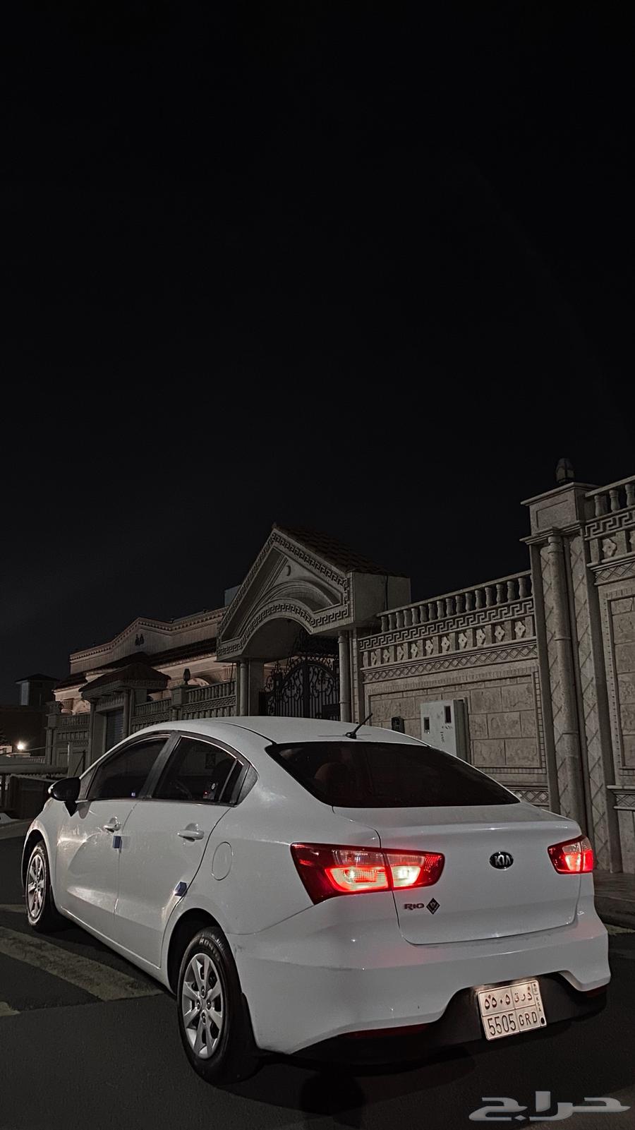 كيا ريو 2017 ممشاها 150 الف فيها رش في الصدام الامامي فقط64426294875395110