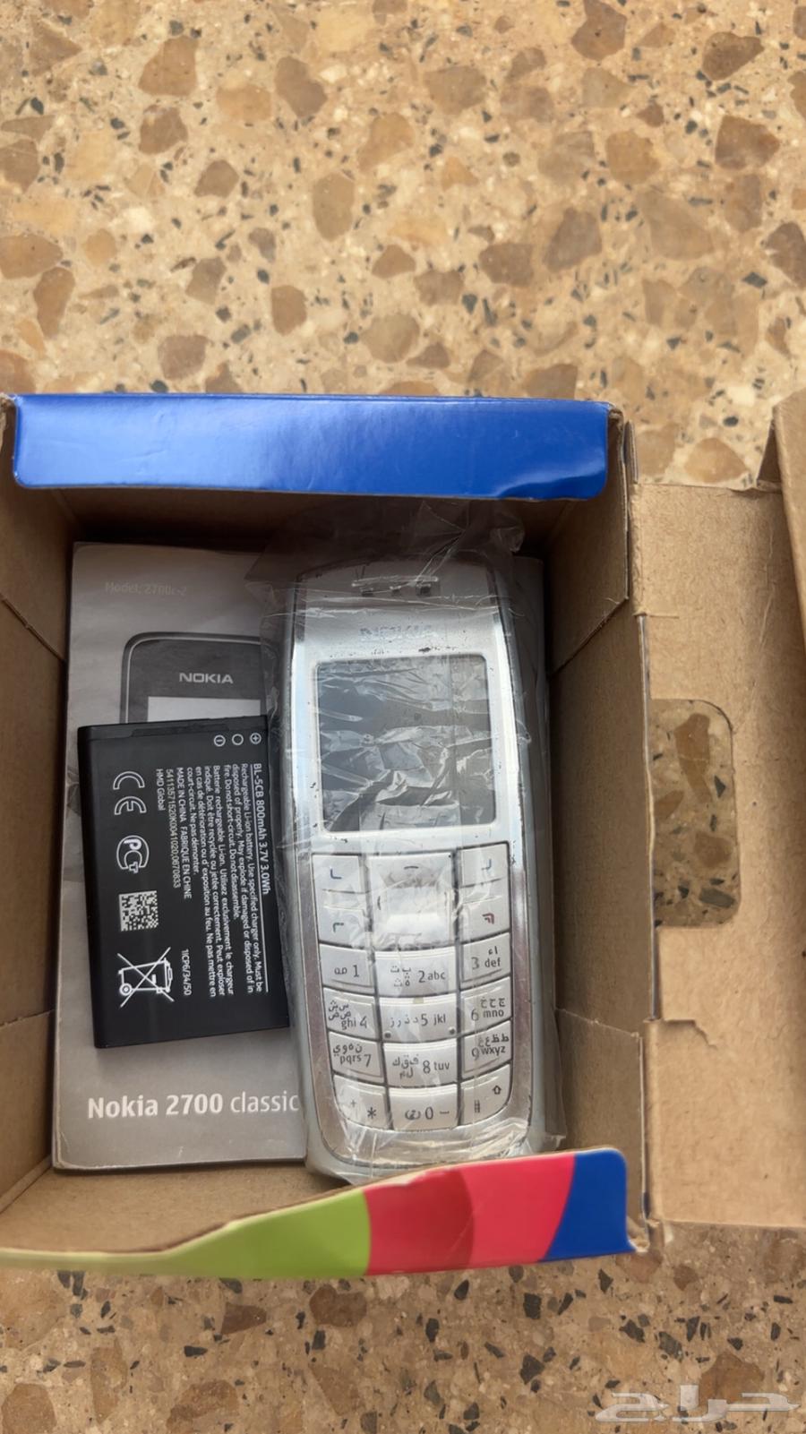 جوال نوكيا جديد مع بطاريه64274965545602110