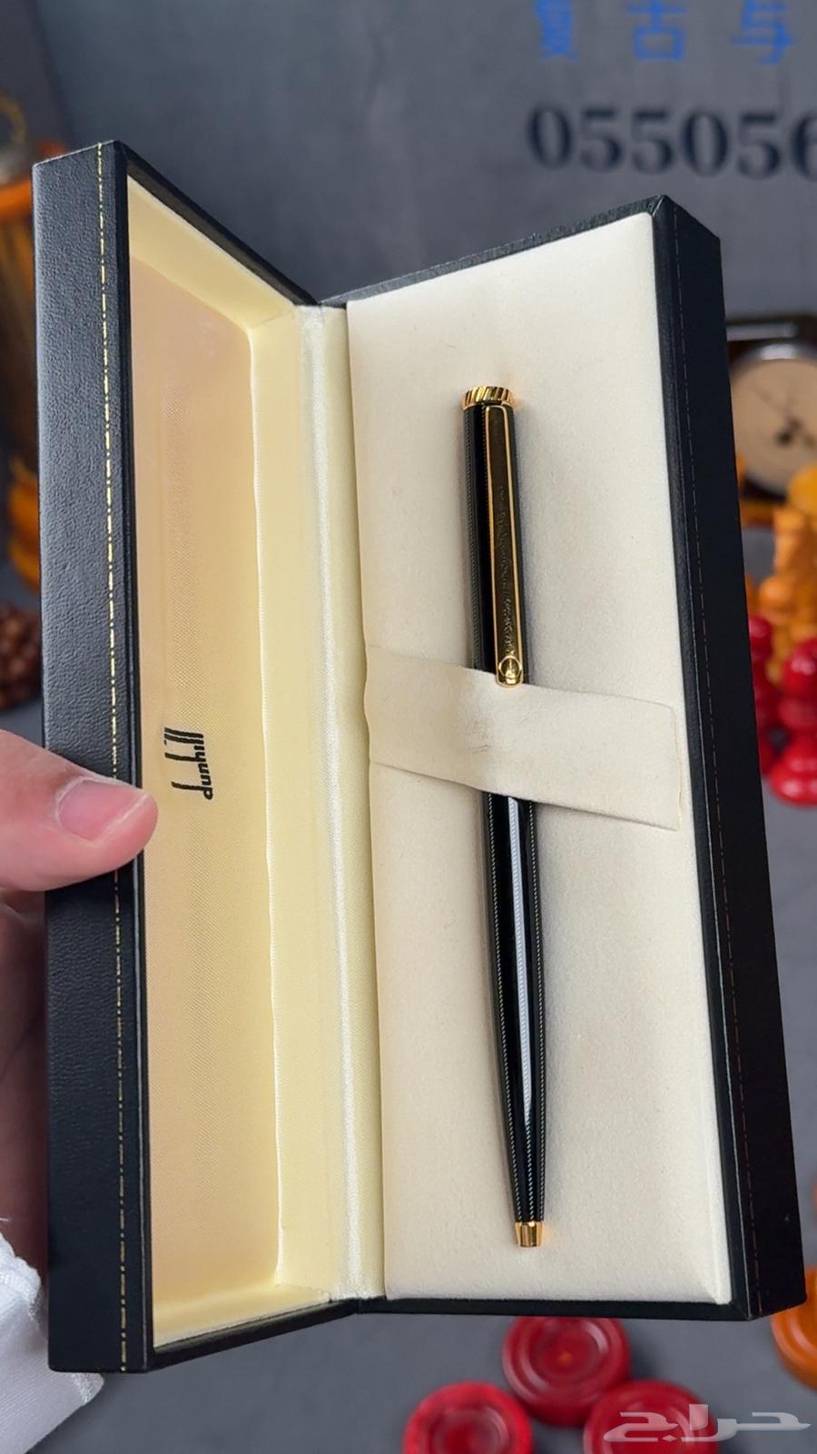 قلم dunhill اسود كاربون فايبر اصلي64257234462339110
