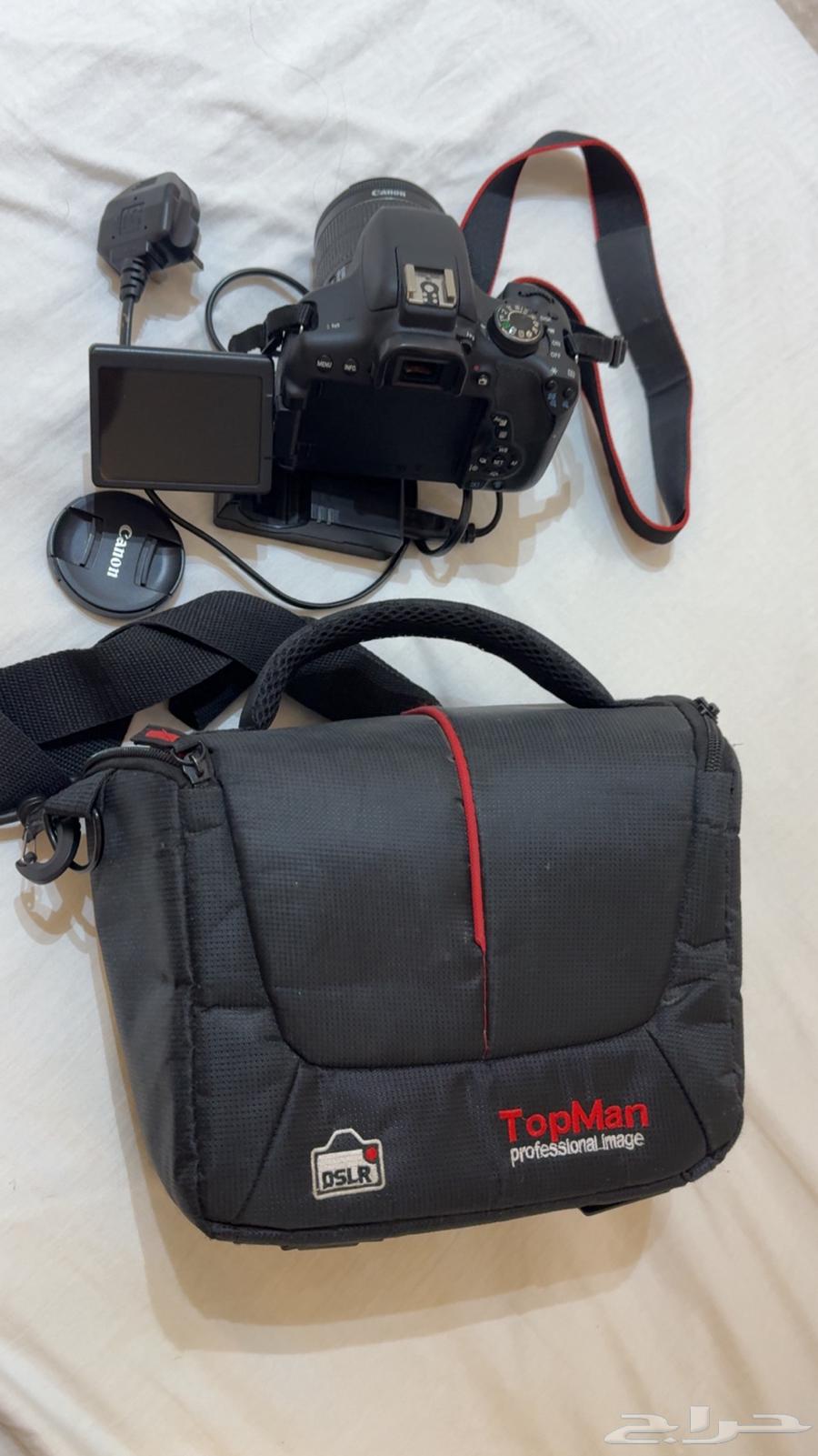 كاميرا canon (750D) اخت الجديد بملحقاتها64256592964098111