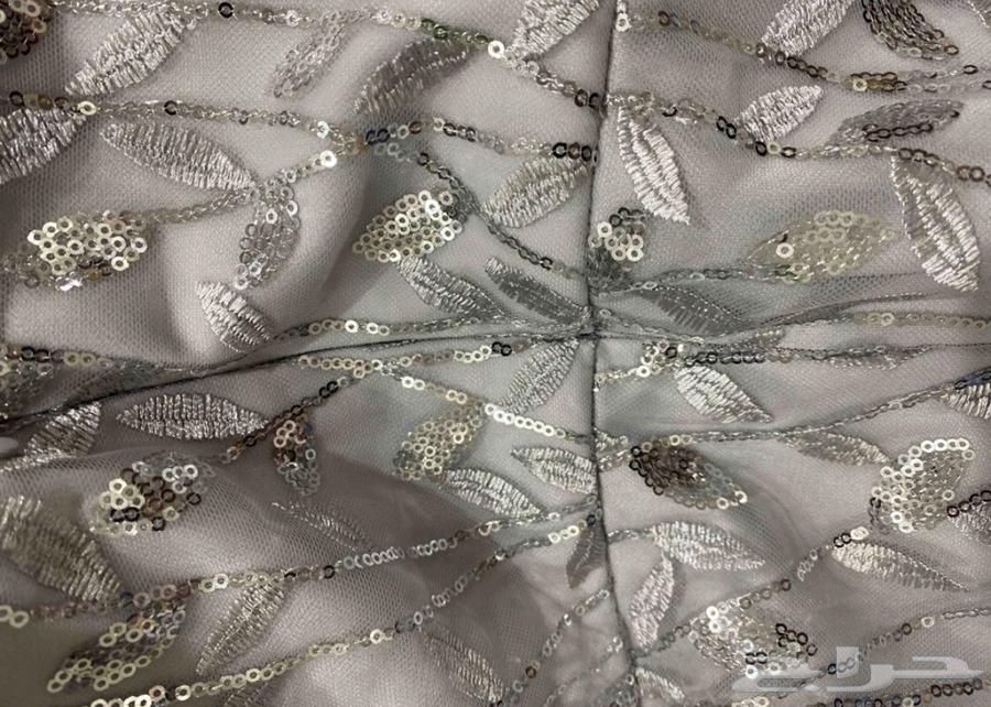 فستان مناسبات مطرز بالترتر مقاس ميديم64264122080513111