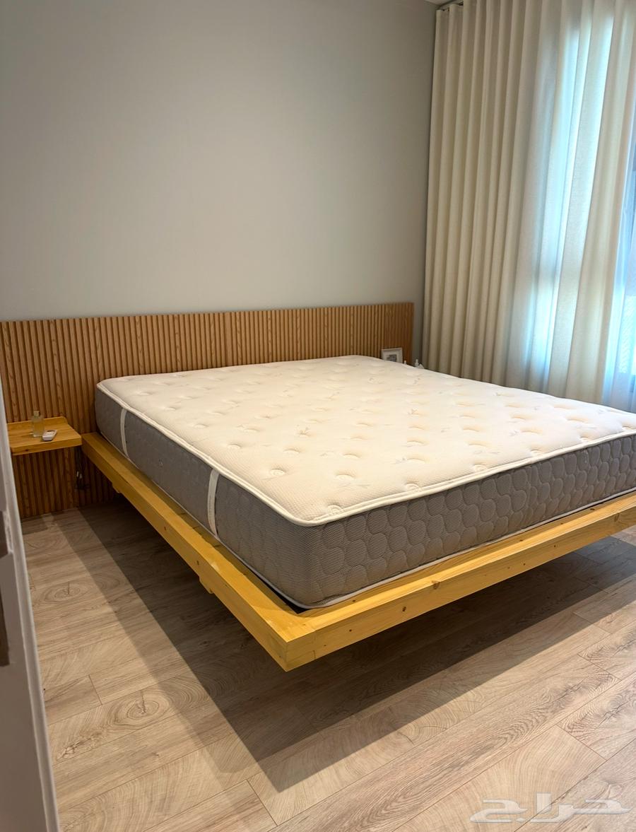 سرير خشب سويدي تفصيل64264797628034110