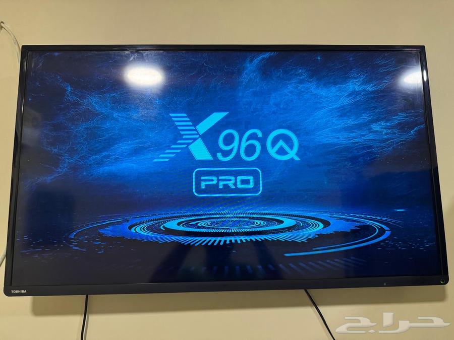 شاشه توشيبا 40 بوصه مع تي في بوكس X96 PRO64265166171393114