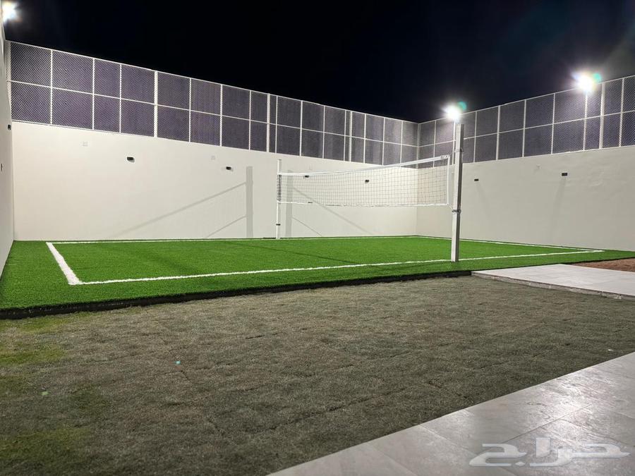Rental of a chalet with a volleyball court once a week in Al-Hamra63613593158915114