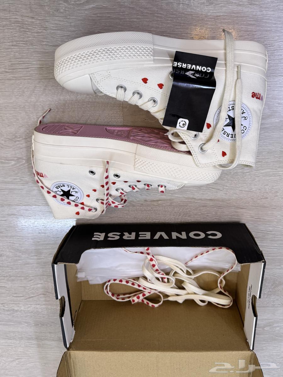 حذاء كونفرس Converse بقلوب64257224800769113