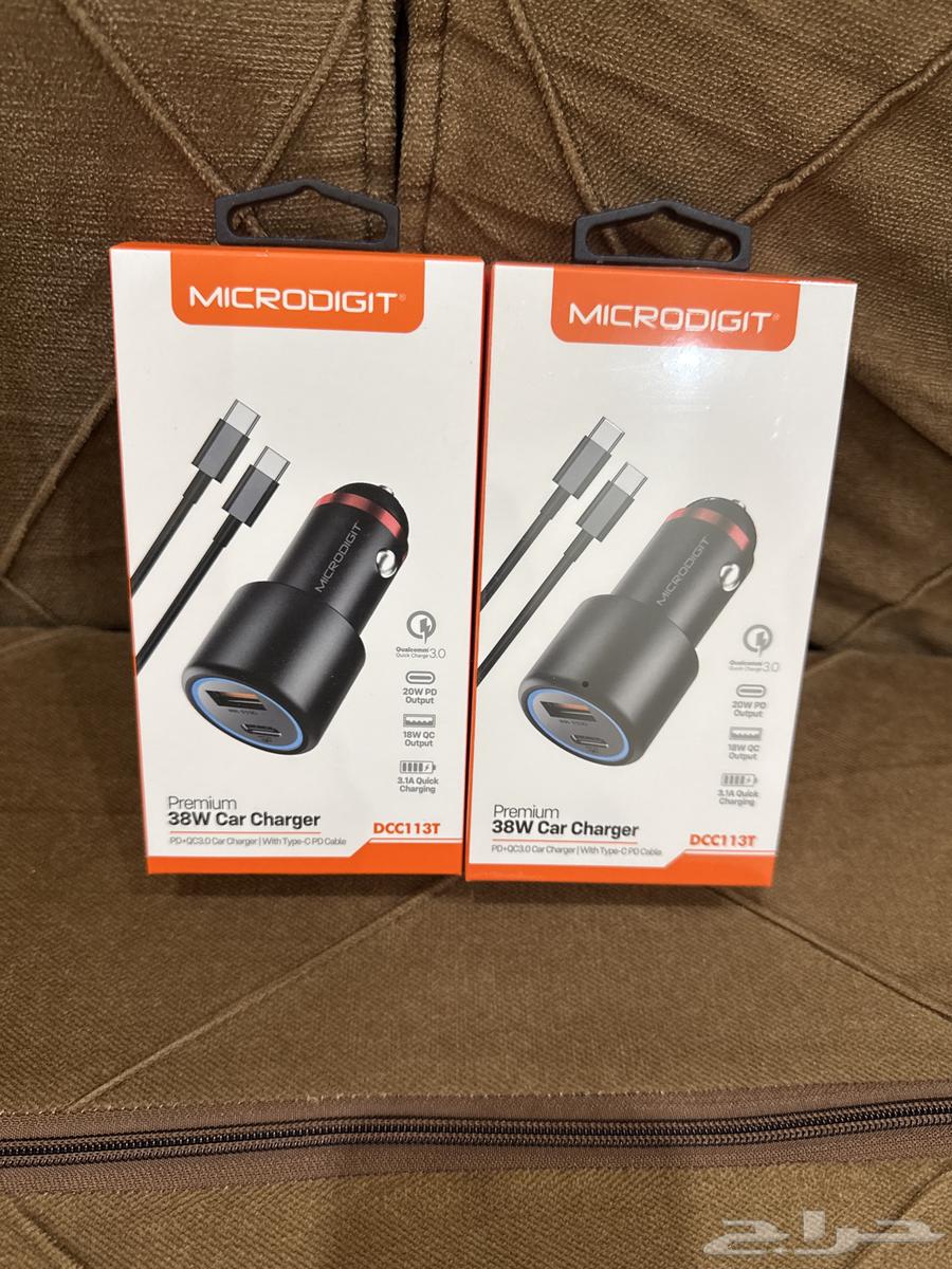 شاحن سياره 38 واط ضمان سنتين64264110063618111