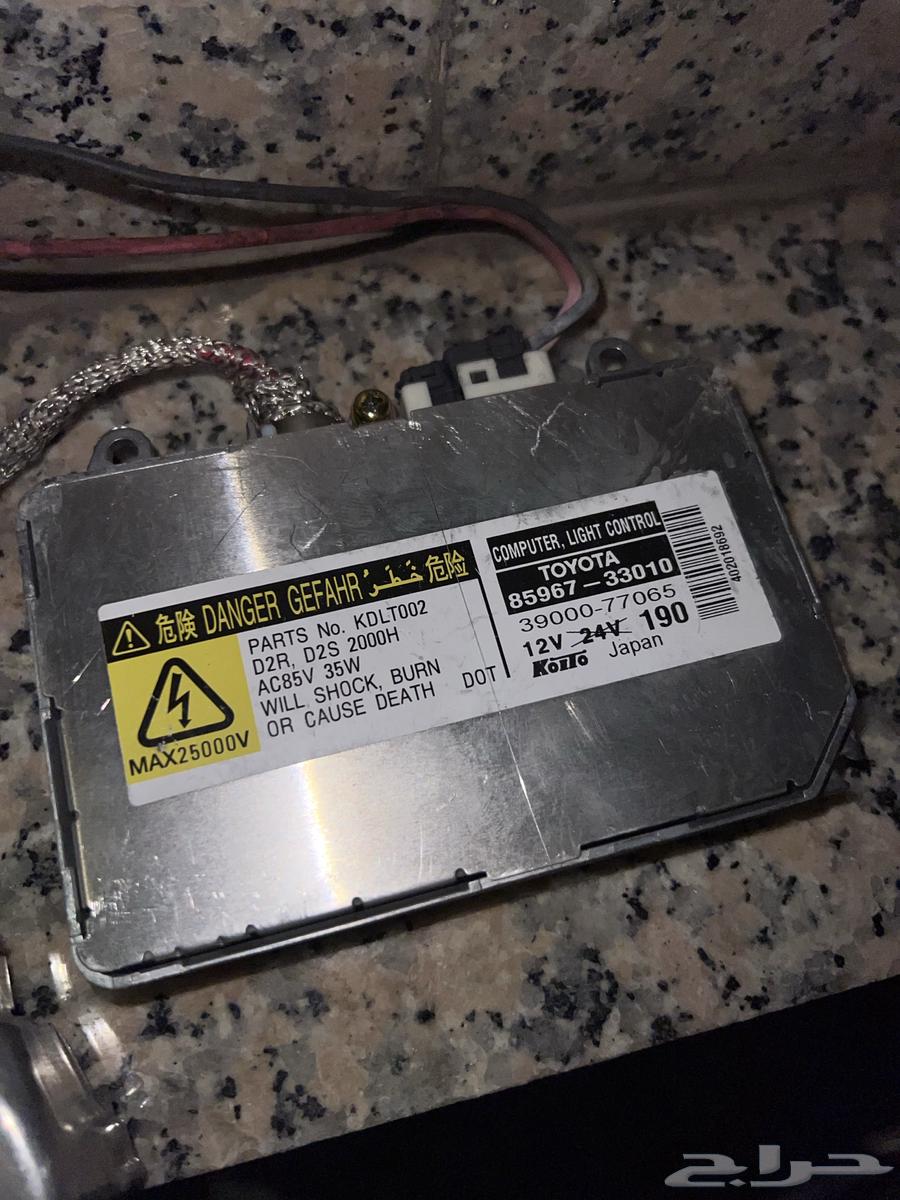 اجهزه محولات زينون لكزس تايوتا وكاله64426751951106112