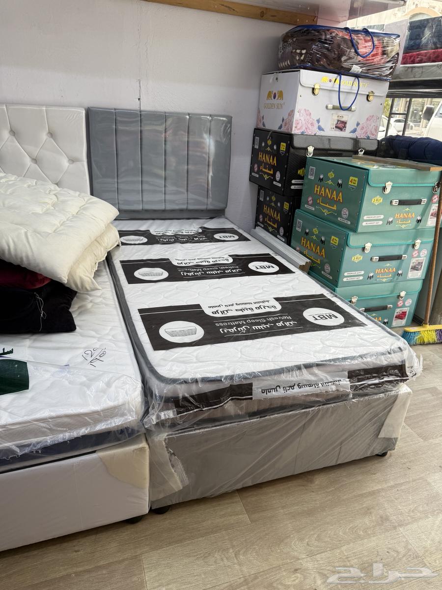 سرير مفرد جديد كليًا متوفر بجميع الألوان64274235493761110