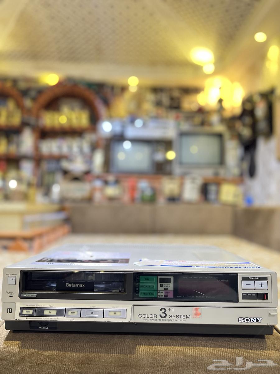 جهاز فيديو سوني ذهبي بيوتيماكس قديم تراثي64256924766083113