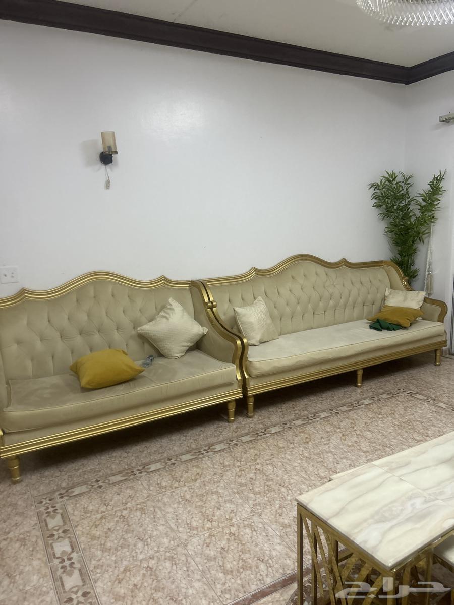 كنب للبيع لون لولوئ ونضيف64275461508993112