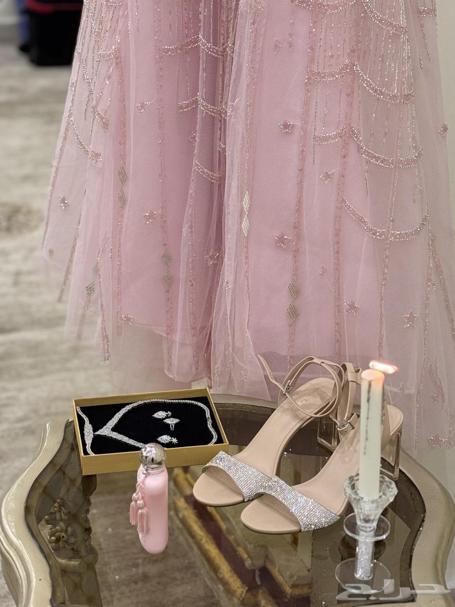 فستان وردي فخم لأخت العروسة او العريس64262021118593112