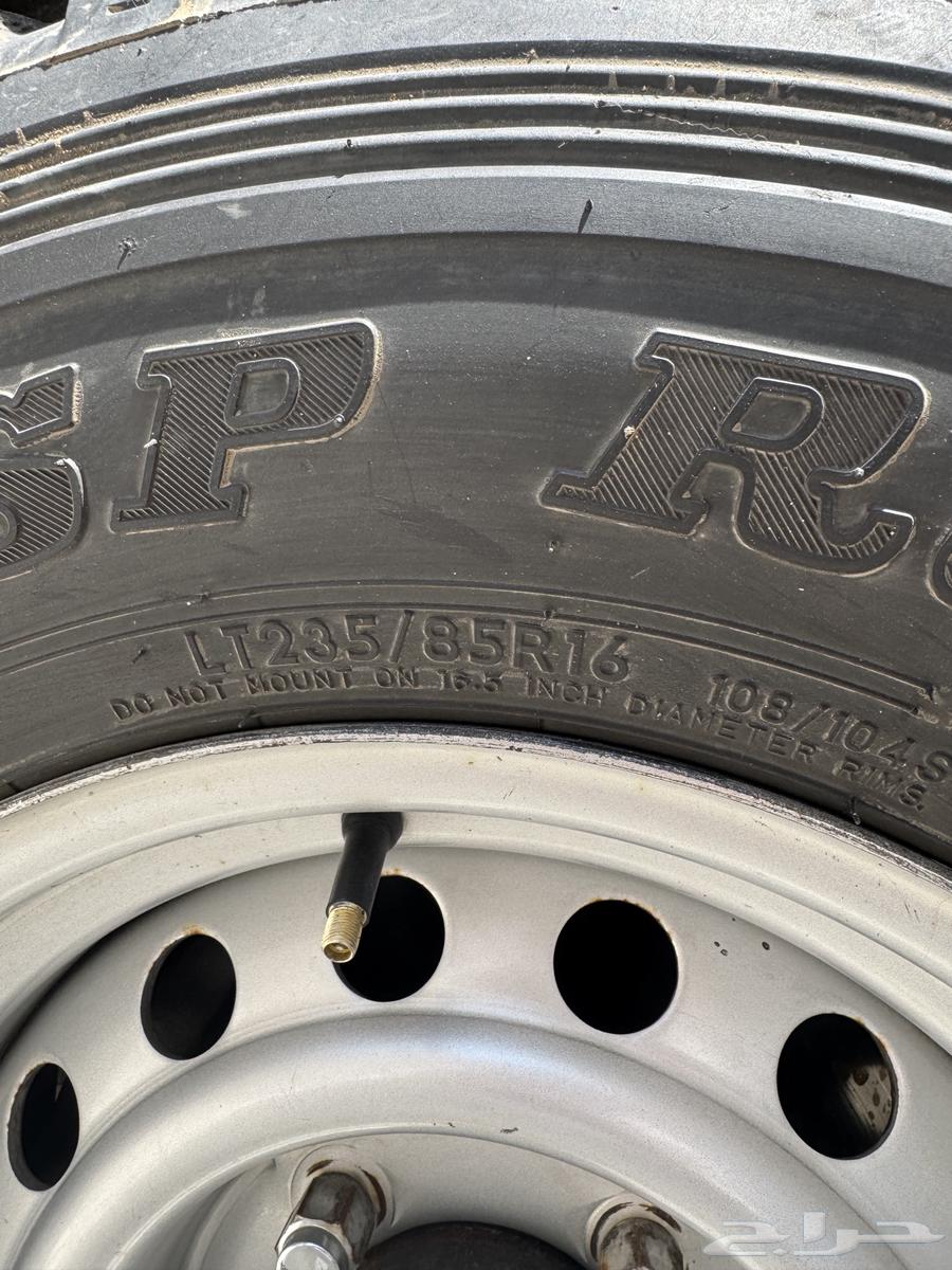 كفرات دنلوب مضلع مع الجنوط 564236806878593112