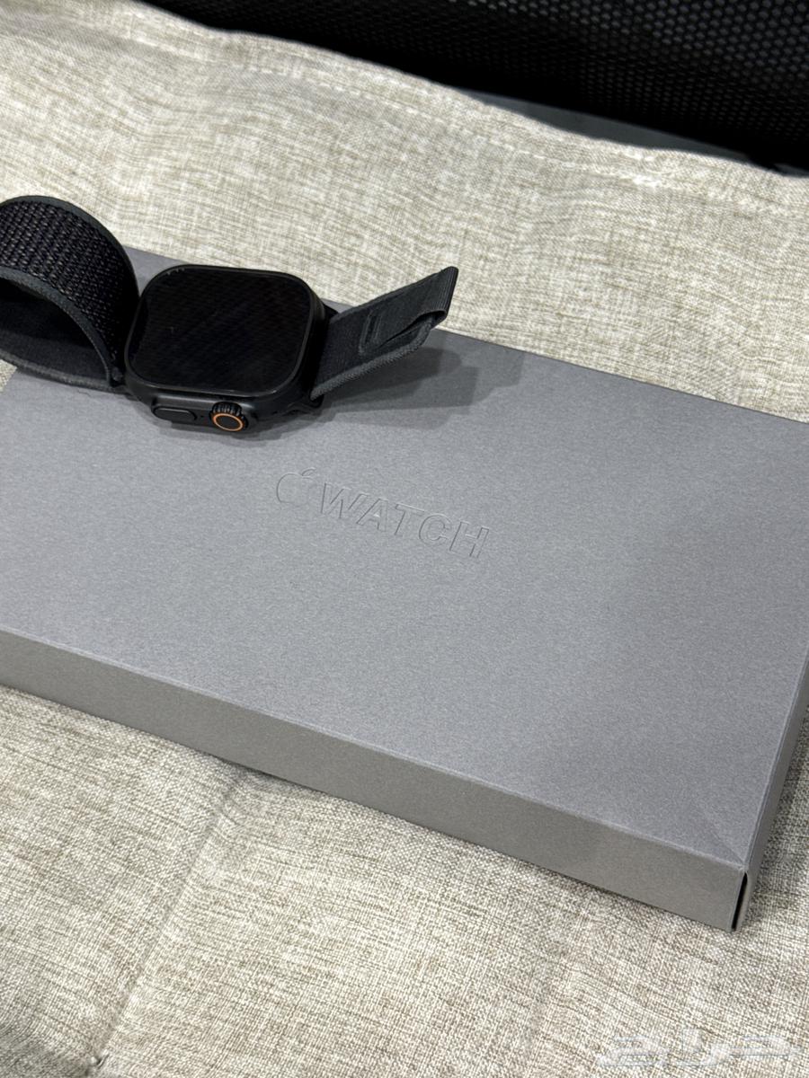 ساعة ابل الترا 2 اسود مستعملة بطارية 10064289416901889111