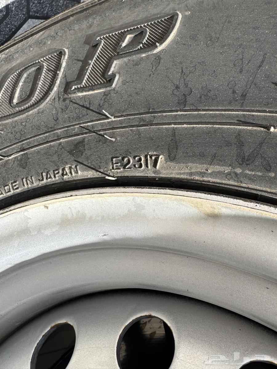 كفرات دنلوب مضلع مع الجنوط 564236806878593113