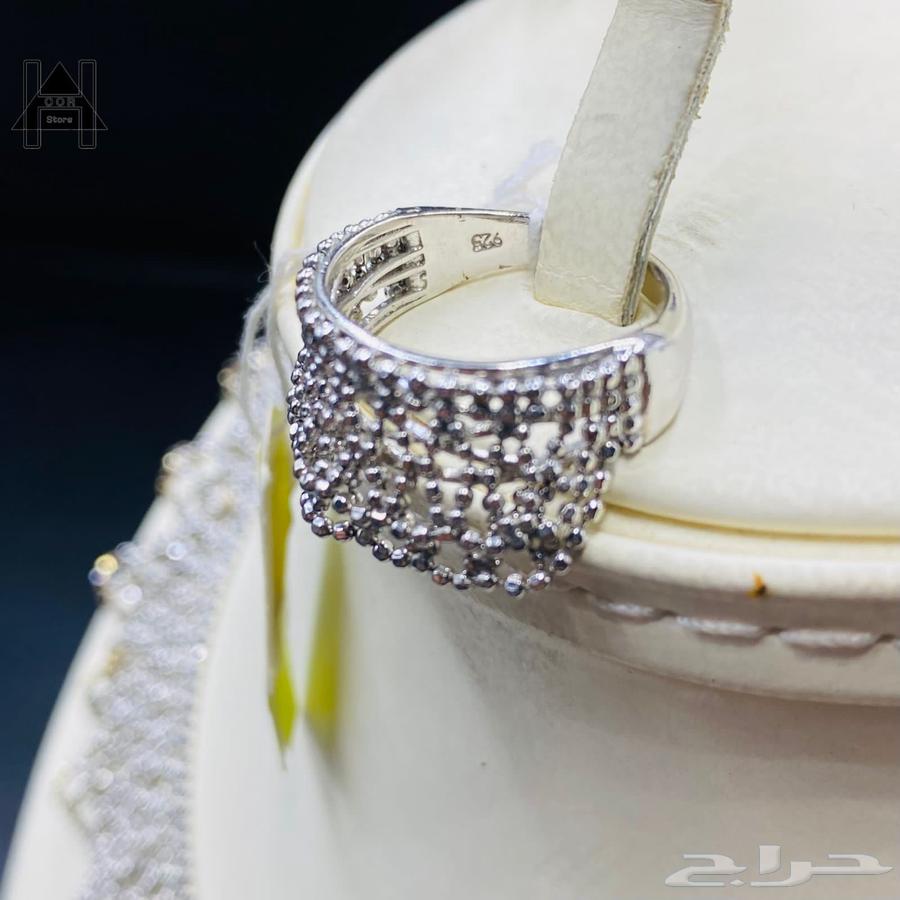 طقم فضه راقي صافي عيار 925 جديد بموديل وتصميم تراثي64257902059523113