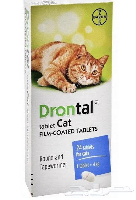 درونتال لعلاج الديدان في القطط و الوقاية منها64257389510401110