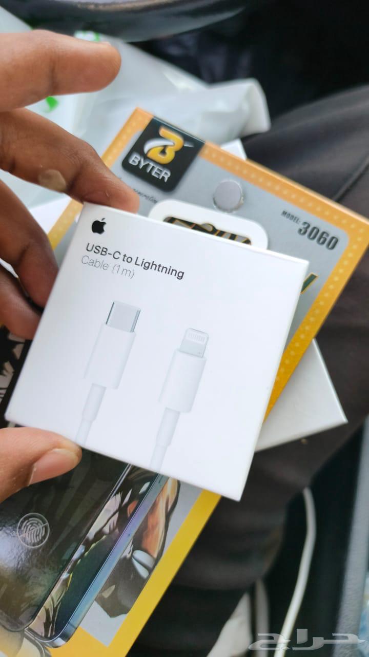 شحن وسماعه ايفن جديد64257562905473110