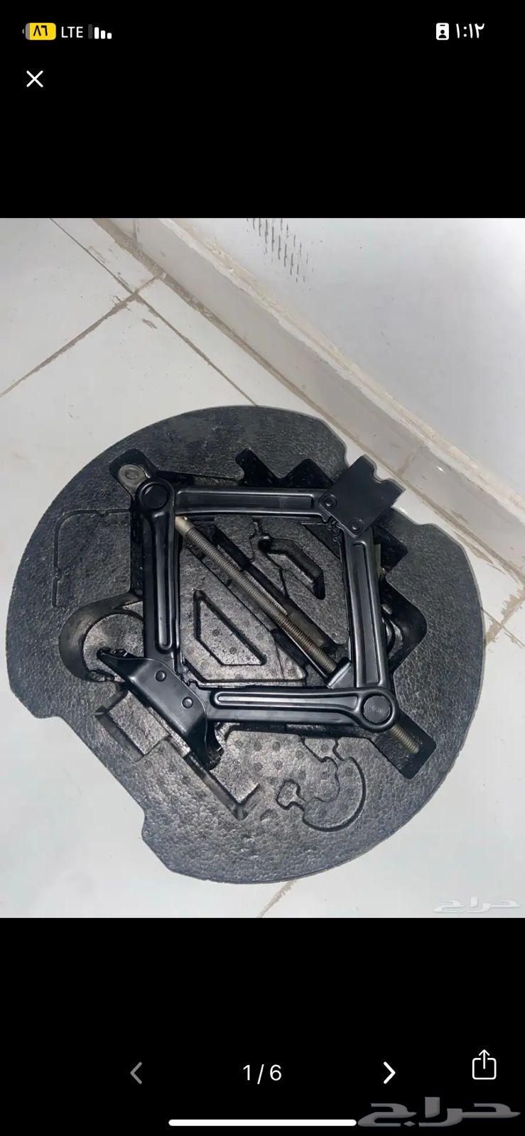 للبيع اسبير حديد اسود مقاس 17 مع عفريته العدا64422944162433114