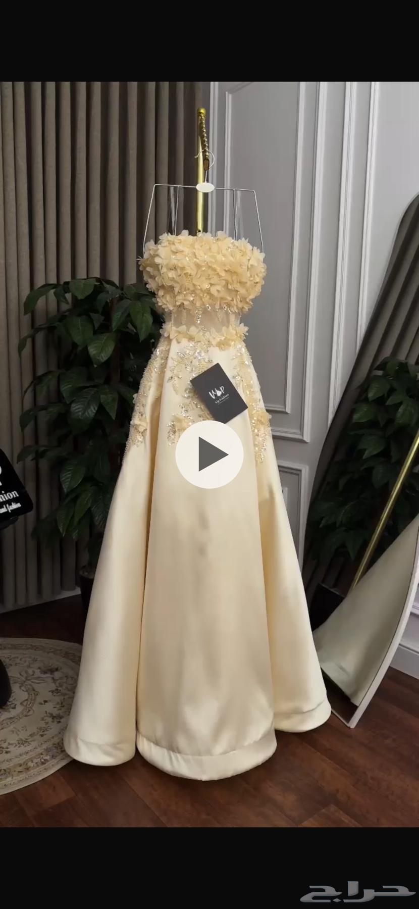 للبيع فستان مقاس مديم64257224983427110