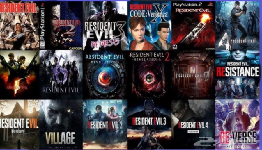 اجزاء رزدنت ايفل كاملة ستيم64256770676738110