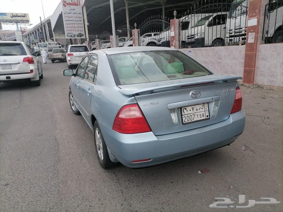 كرولا 2007 للبيع مع الوحه على السوم64432863110529110