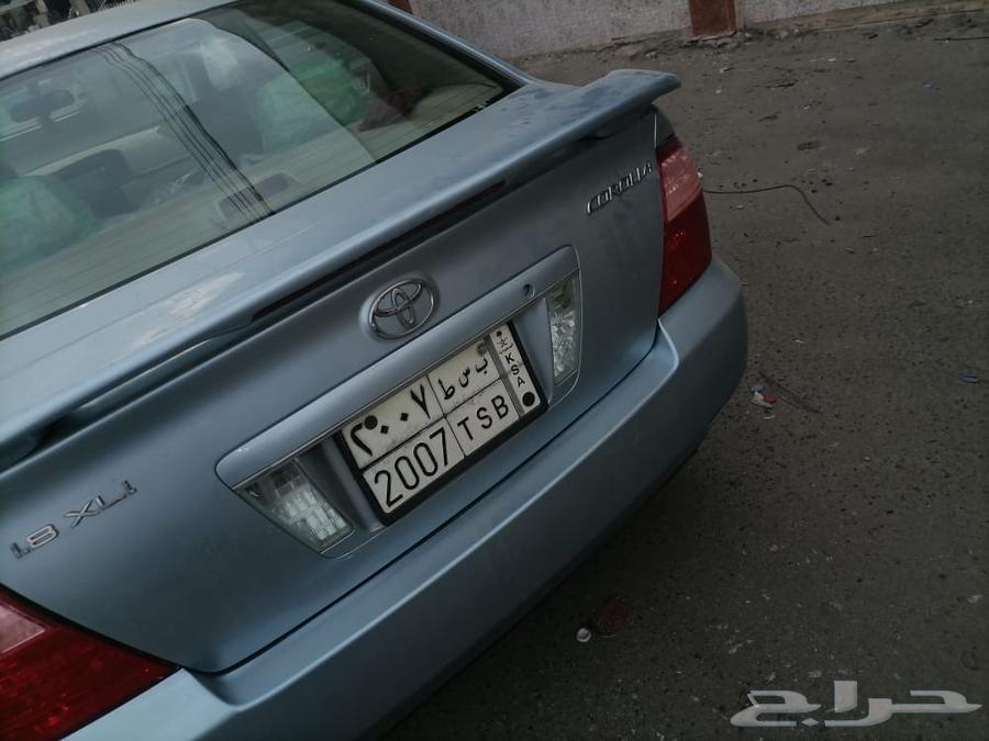 كرولا 2007 للبيع مع الوحه على السوم64432863110529113
