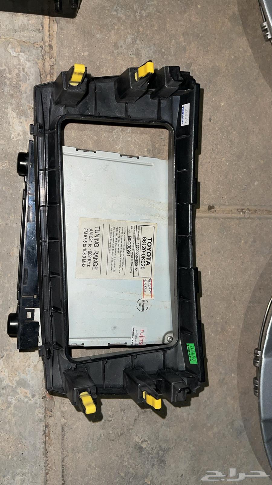 طيس وكاله   مسجل وكاله مع ديكور الأسود وفضي64437961924610113