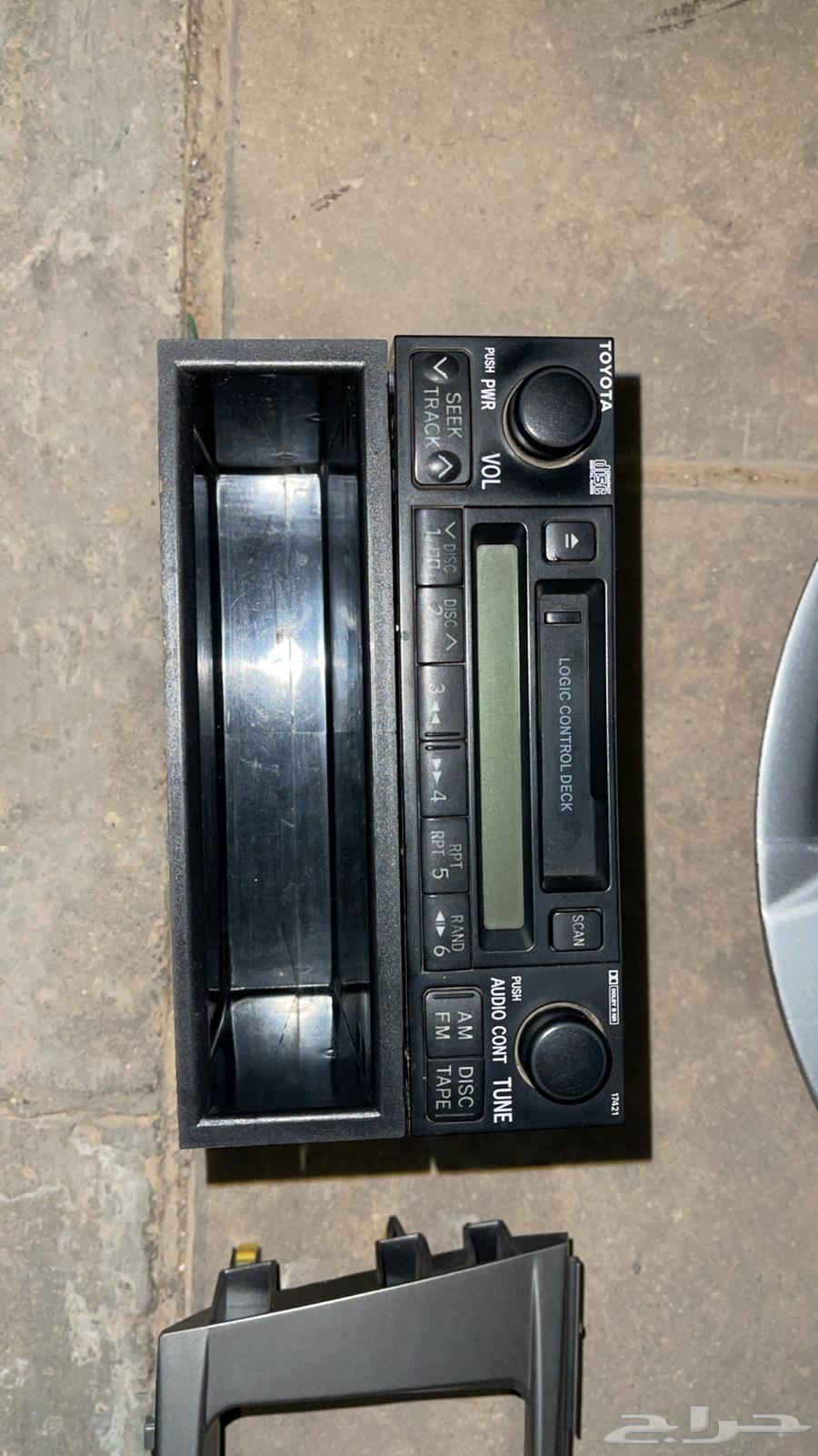 طيس وكاله   مسجل وكاله مع ديكور الأسود وفضي64437961924610110