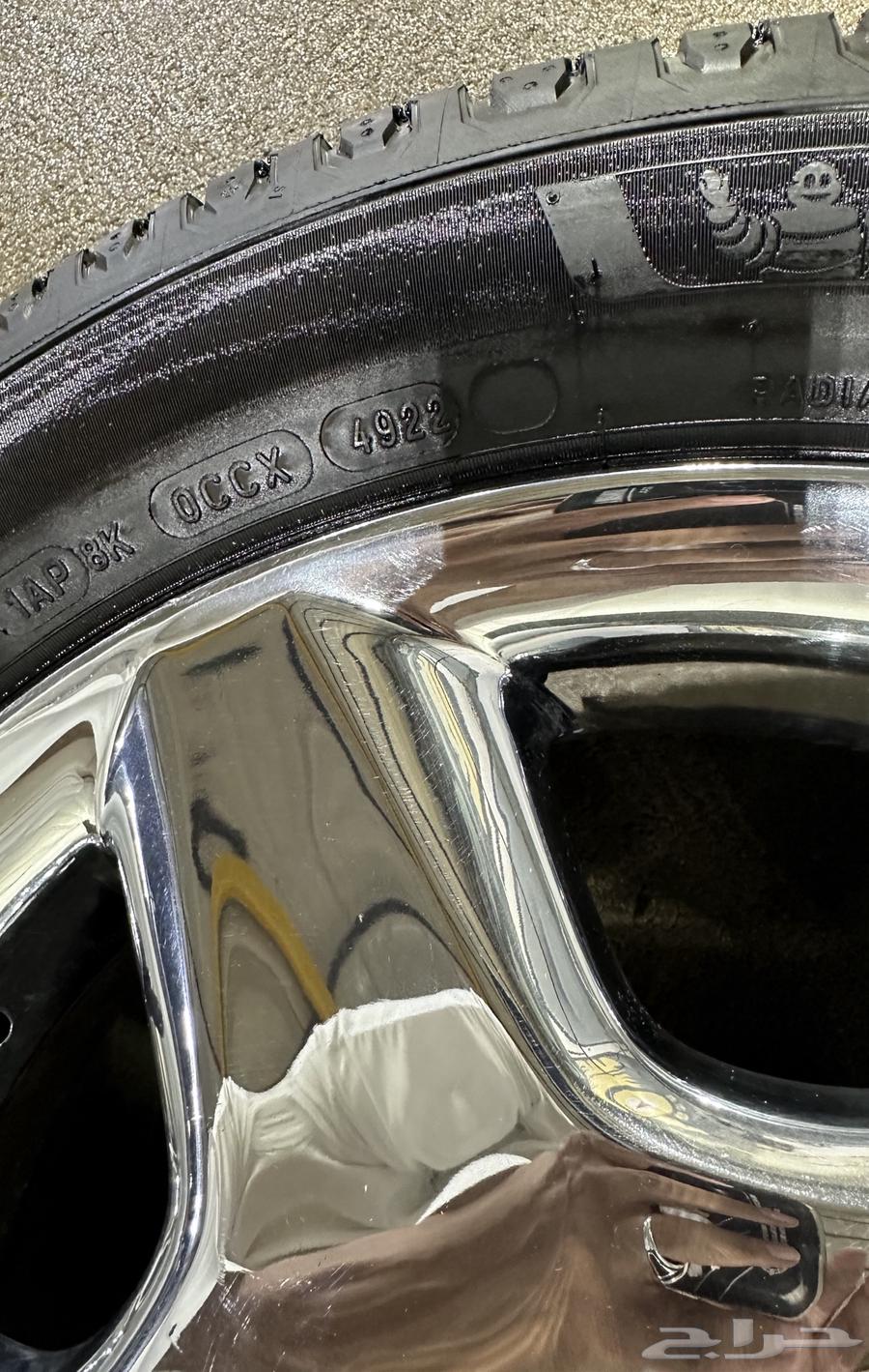 جنوط نيكل وكالة لكزس LS430 مع كفرات ميشلان64428982321922113