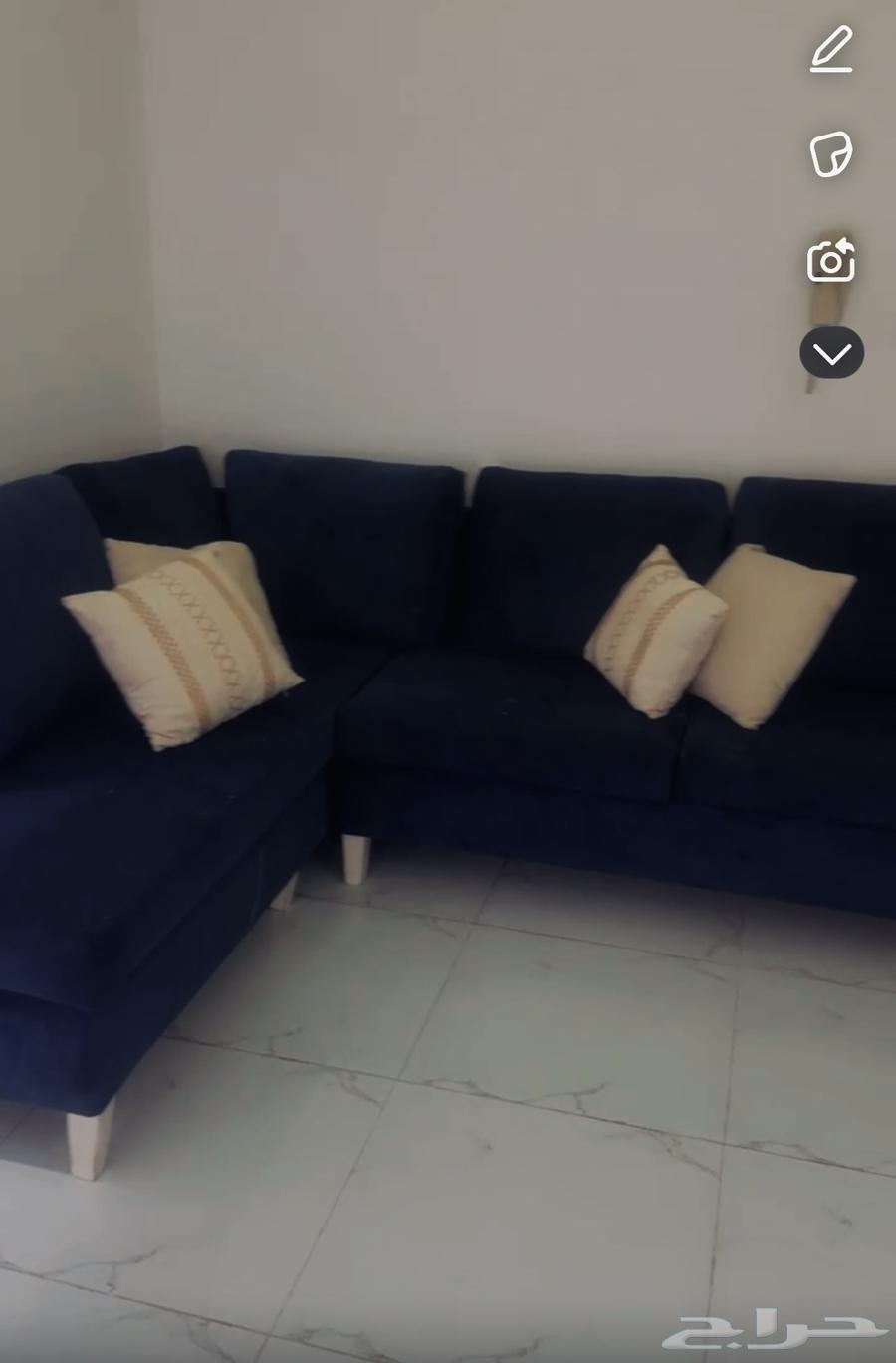 كنب حرف L وكنبه منفصله64301457712898110