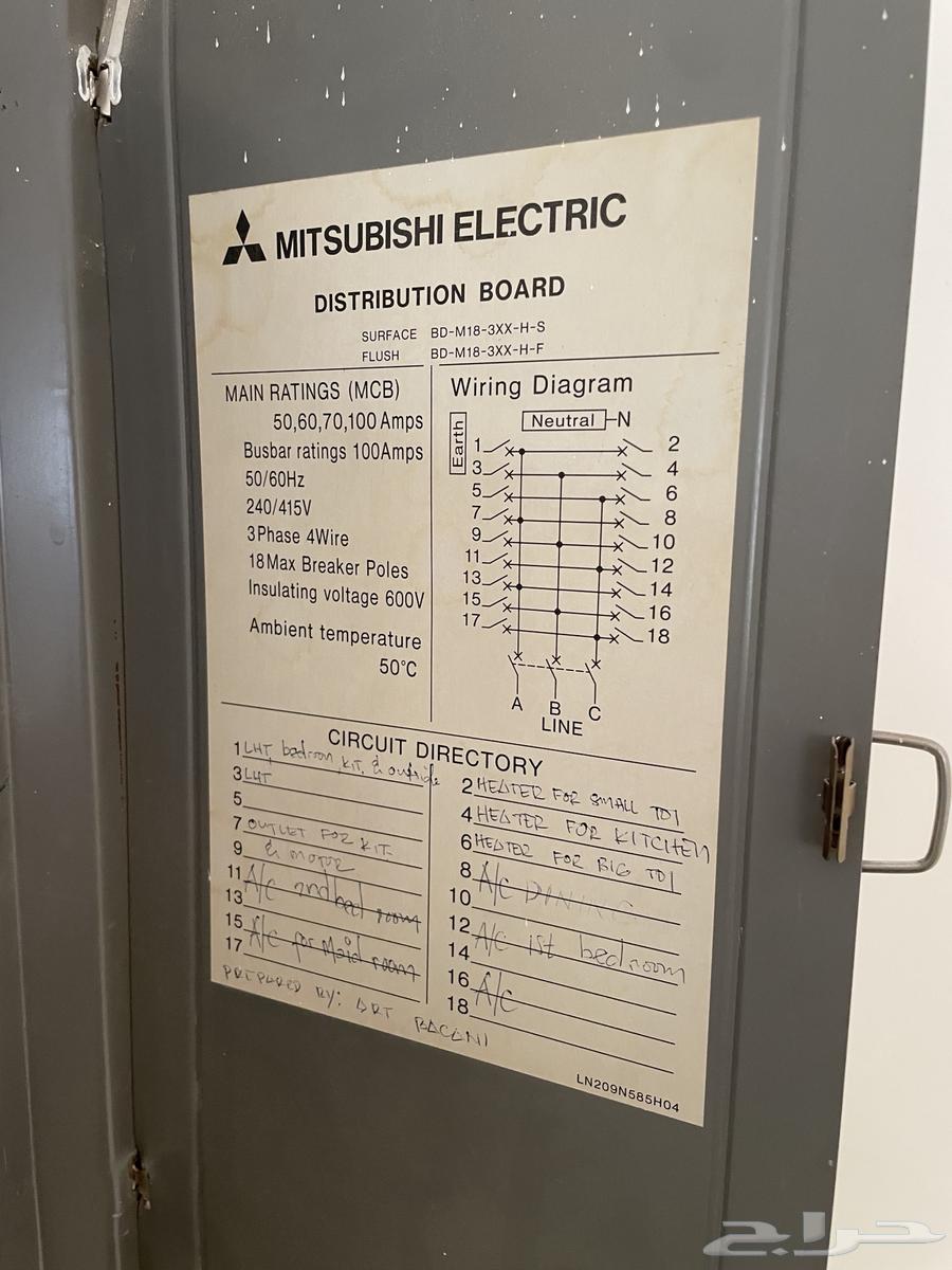 طبلون كهرباء ميتسوبيشي نظيف64433579675393112