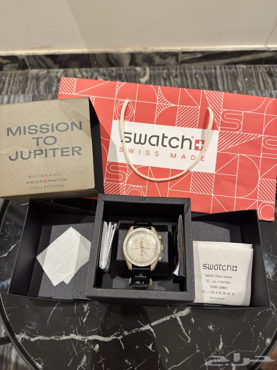 Omega X Swatch Mission to Jupiter اوميقا سواتش ساعة64295587474561111