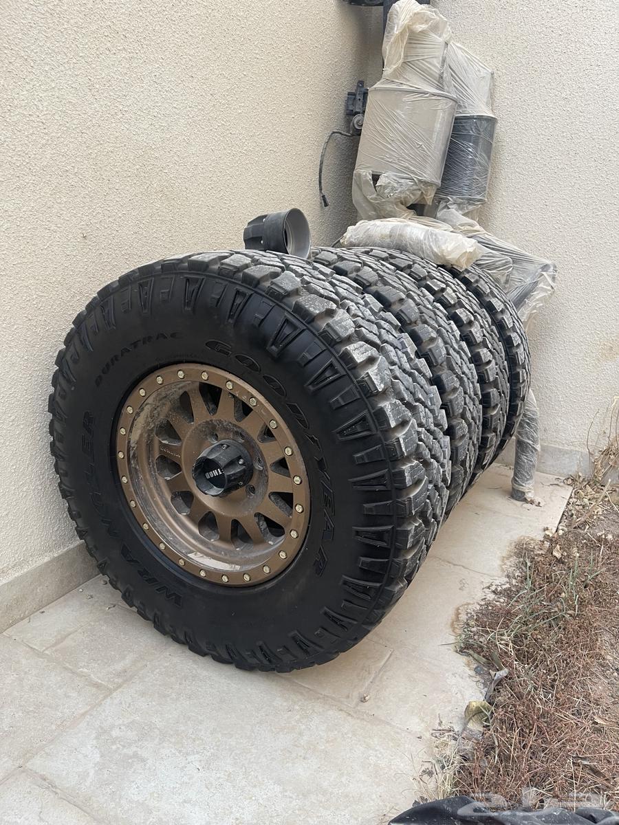 جنوط ميثود 17 انش اصلي مع كفرات 315 قوديير للبيع64437112572161110