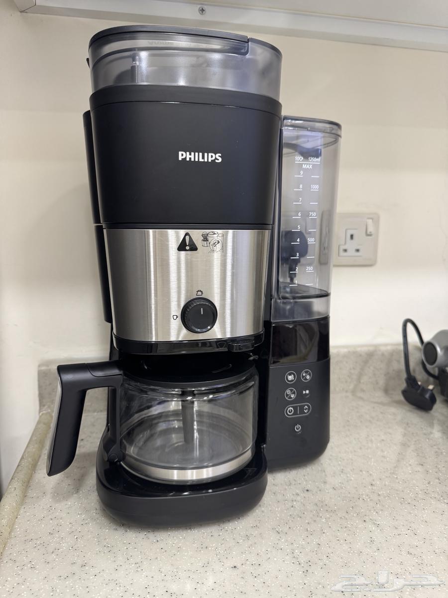 فيلبس آلة القهوة مع طاحونة مدمجة HD7900 5064301063667330111