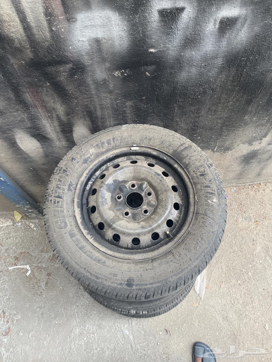 Kamry rims 15 inches, tire size 205-65-15, tires are half-life, considered new64435190786051111