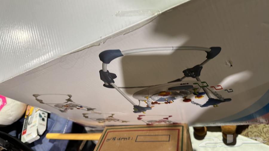 نطيطة للطفل بالكرتونة ومرتبة جونيورز جديده64230116570242111