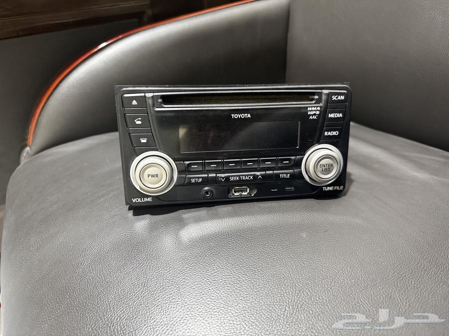 مسجل تايوتا وكاله اصلي فرارات فضي شبه جديد64440002108033110