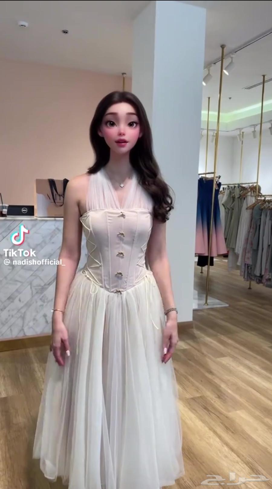 فستان من بوتيك ندش64293631123843110
