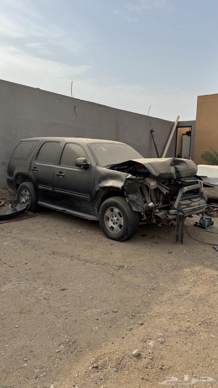 شفرولية تاهو موديل 2011 مافيه غير الصدمه المعروضه قدامكم64450637718274110