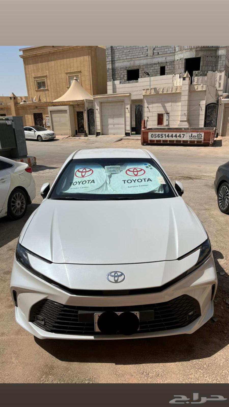 كامري 2025 ممشى 7000 شرط من الصدام لصدام اقبل بالبد في افجي64445865421186111