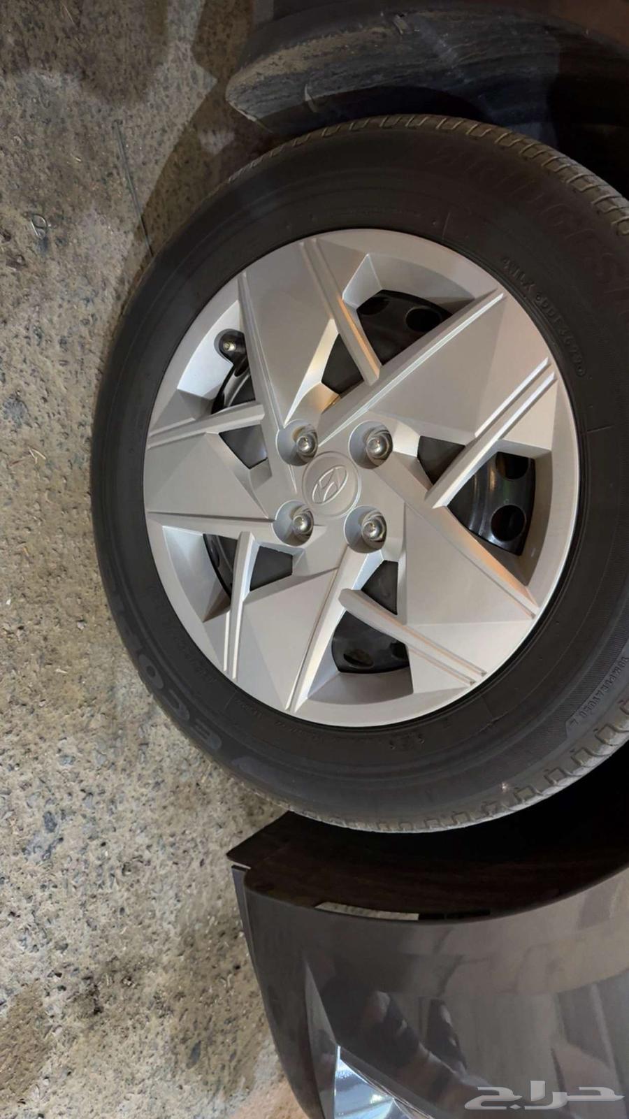 طيس هونداي اكسنت 2024-2026 مع جنوط وكفراتها64450717967106113